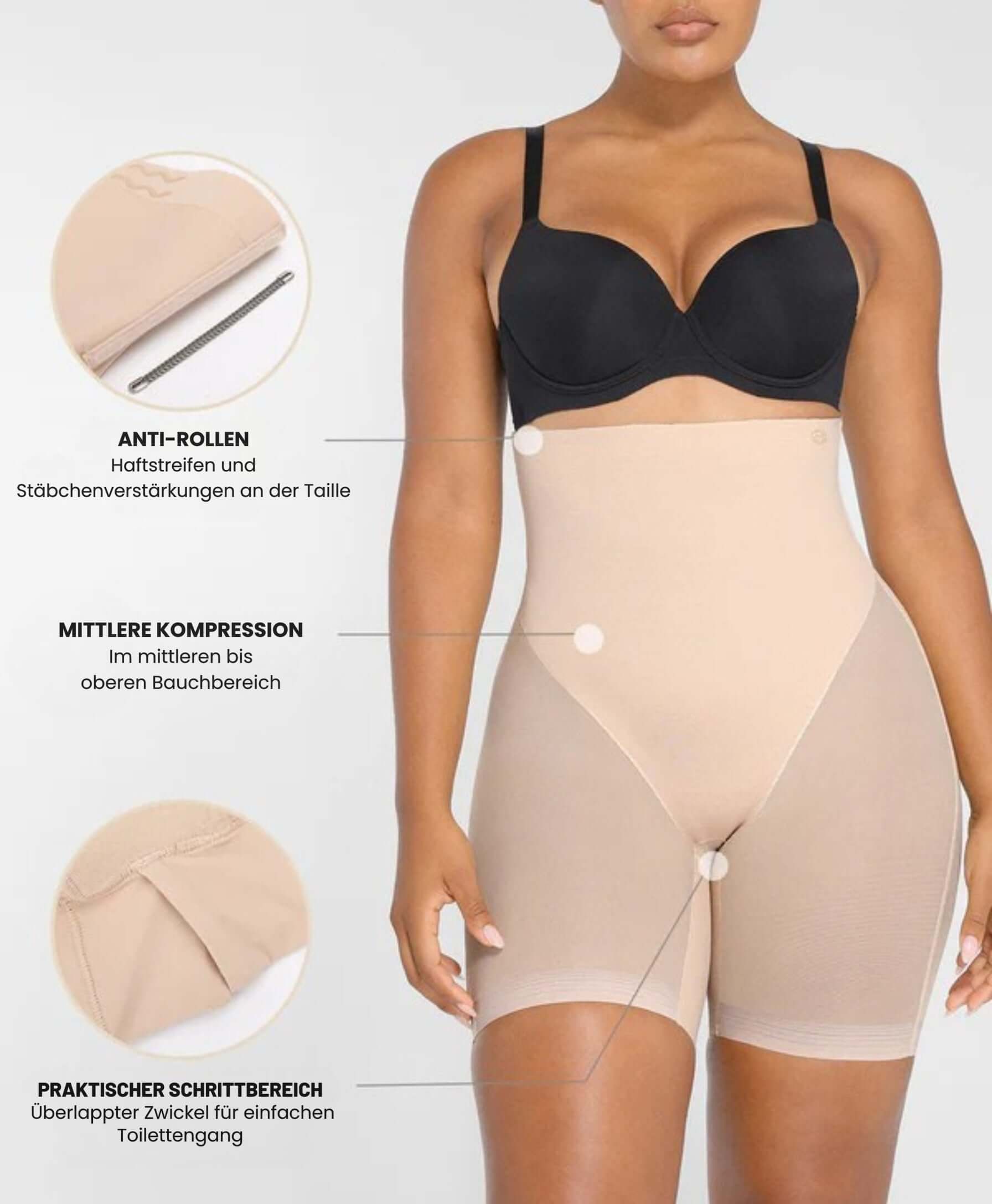 Short lisse et courbé