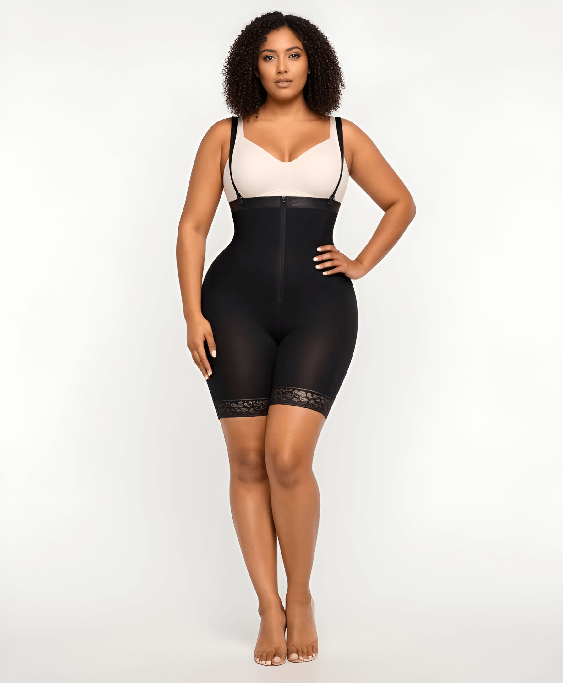 Body shaper de compression abdominale avec lifting des fesses pour une silhouette parfaite. Tothecurve Shapewears.