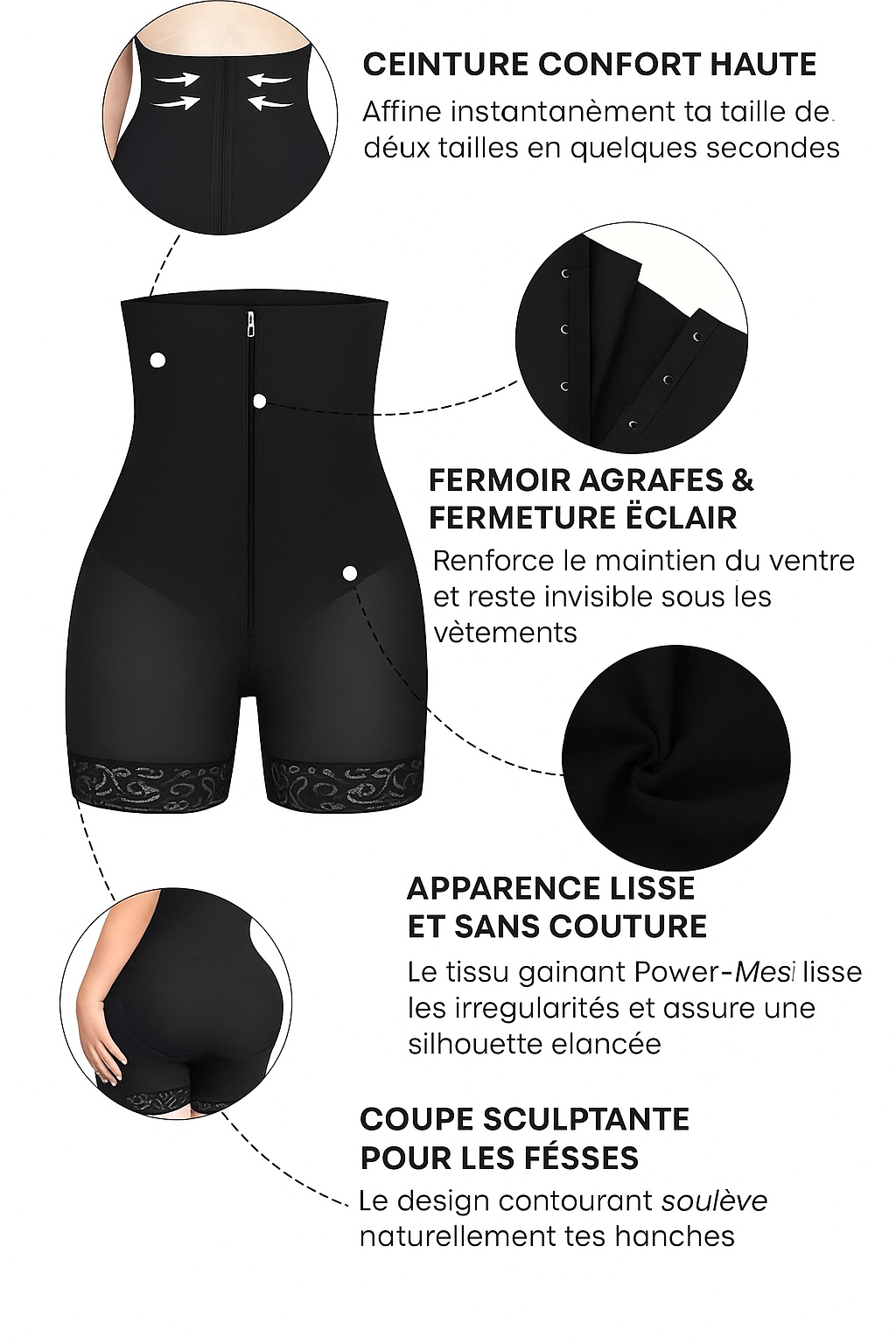 Short rehausseur de fesses